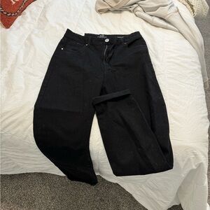 Cotton On - Black Stretch Mom Jeans size 8